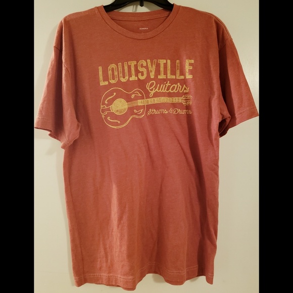 Sonoma Other - Orange Louisville Guitar Music T-Shirt